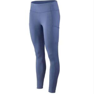 Women Patagonia Pack Out Tights Leggings in Current Blue Size Extra Small